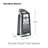 Hamilton Beach SmoothTouch Electric Automatic Can Opener with Easy Push Down Lever, Eliminates Sharp Edges, Opens All Standard-Size and Pop-Top Cans, Extra Tall