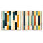 Cristofaro - Ensemble de 2 collages de formes carrées abstraites-101844683-101844684