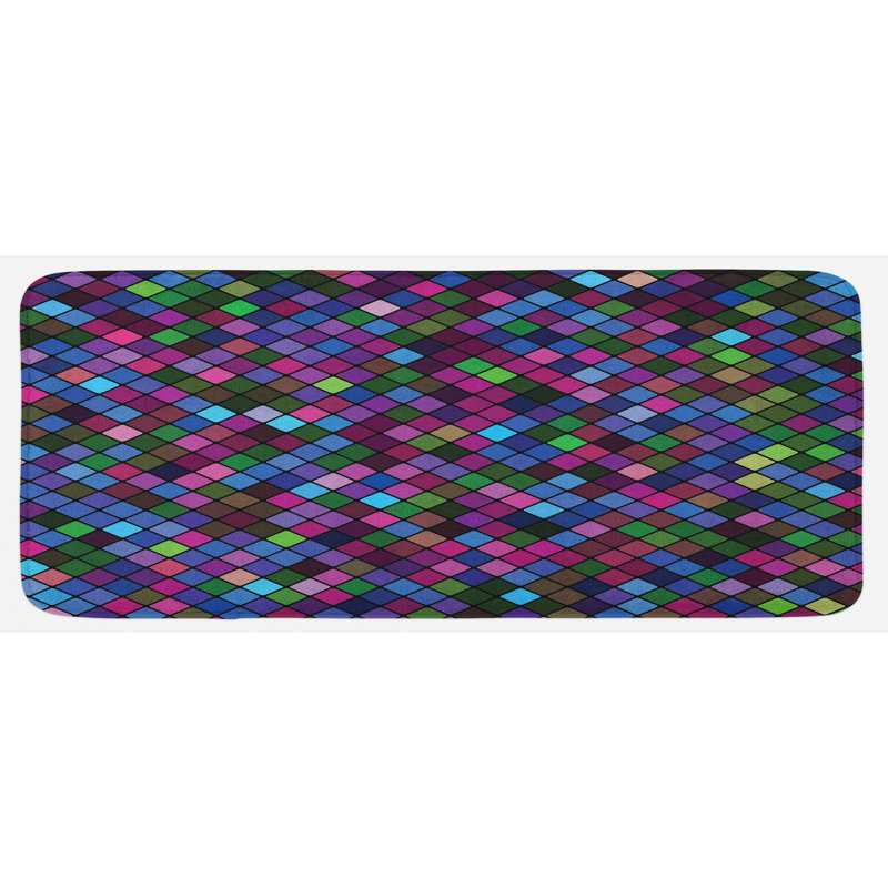Rustic Synthetic Kitchen Mat