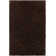 Tapis chocolat tissé à la main Janey