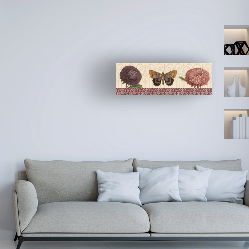 Art mural sur toile tendue - «Autumn Joy - Panneau horizontal» par Gail Fraser pour décoration de salon, de chambre à coucher ou de bureau - 8 x 24
