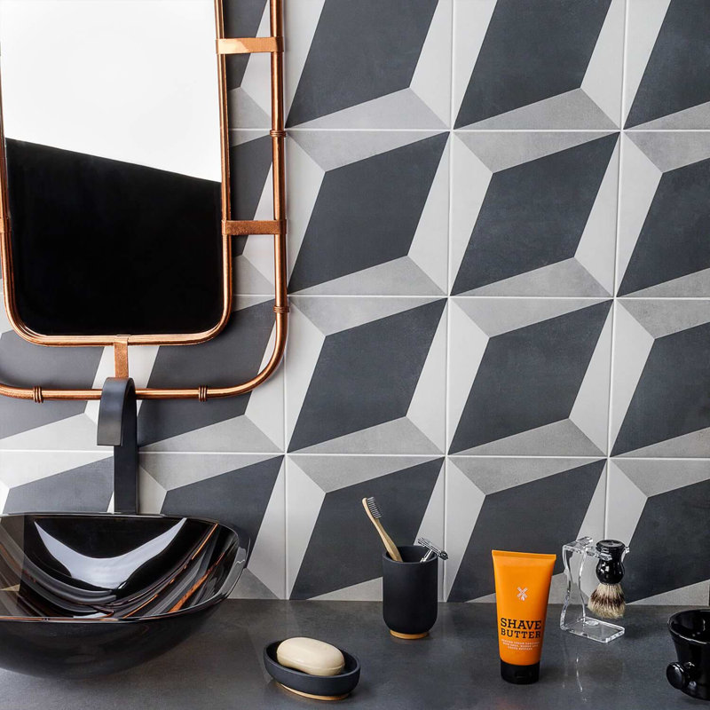 Cascais 9X9 Matte Porcelain Tile