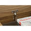 Bureau d'ordinateur compact avec rangement multiple