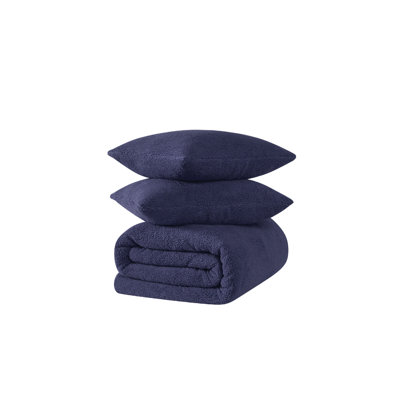 Brooklyn Loom Marshmallow Sherpa Comforter Set