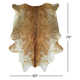 Charlize Hand Curated Cowhide Contemporary Salt Pepper Area Rug