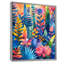 «Blue Pink Palms Desert Paradise III», impression d'art mural palmiers et palmiers-388336620-427099570
