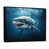 Black Floater Framed