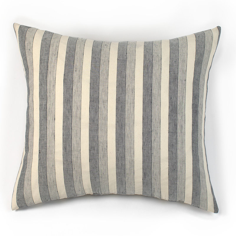 Leio Percale Striped Sham - Euro