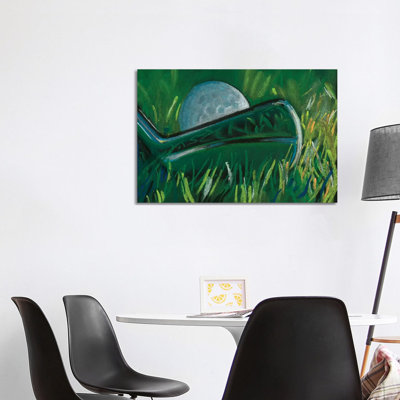 Tee Time I by Jennifer Paxton Parker - Wrapped Canvas Gallery-Wrapped Canvas Giclée