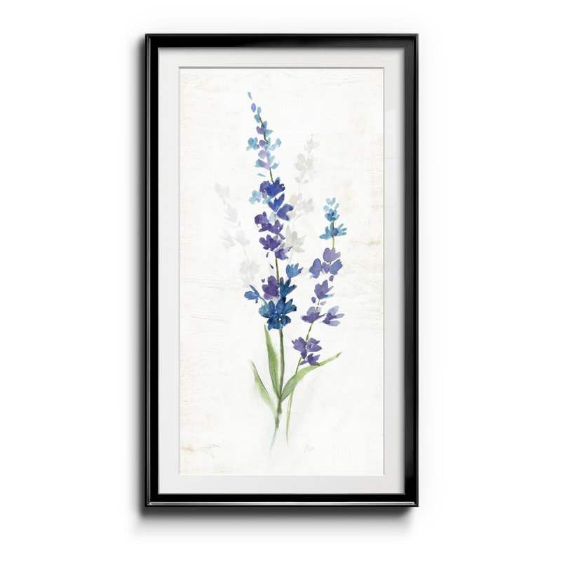 Fresh Cut Lavender II - impression, Noir, H 10,5 po x l 18,5 po x P 1,5 po