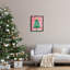 «Merry Christmas Starry - Floater Frame», impression sur toile-1341964612-1341964613