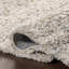 Tapis à poil long performance gris clair, beige et ivoire Makenna-723129569