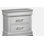 Table de chevet moderne et élégante avec table de chevet blanche 1pc
