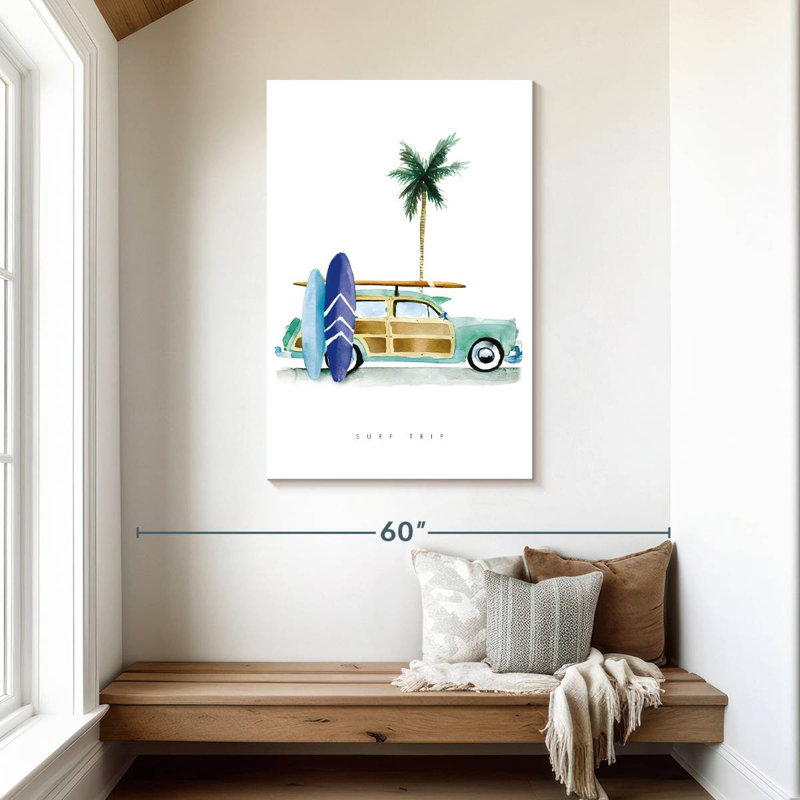 Senne Surf Days I, 45" H x 30" W