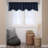 Blackout Scalloped Curtains Short Tier Valances for Small Window (Set of 4)-1681398599-1681398597