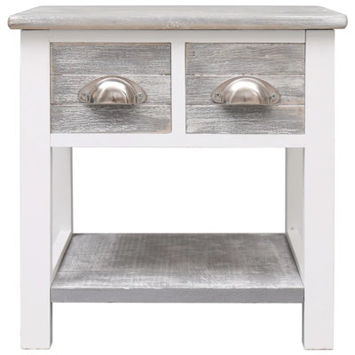 Angelique Side Table with Storage