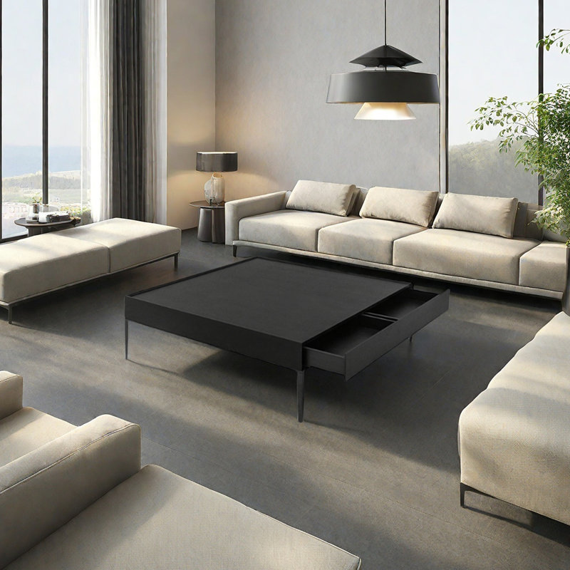 Justus, H 15,74 po x L 47,24 po x l 47,24 po