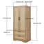 2 Door Metal Wardrobe