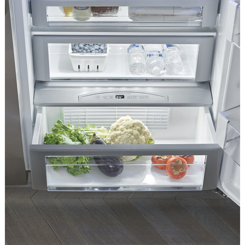 Monogram 48" Built-In Side-By-Side Refrigerator With Dispenser, Minimalist