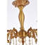 Lustre classique à 5 lumières de style bougie avec détails en cristal Ashmin-20209458