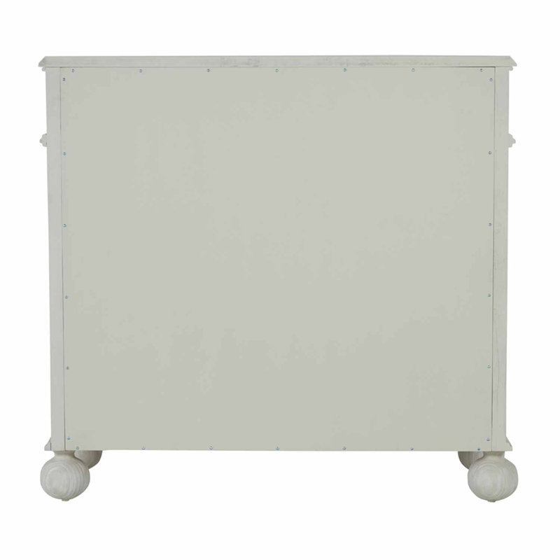 Ezekiel 2 - Door Accent Cabinet, Cerused Ash
