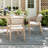 Outdoor Dining Chair With Cushions