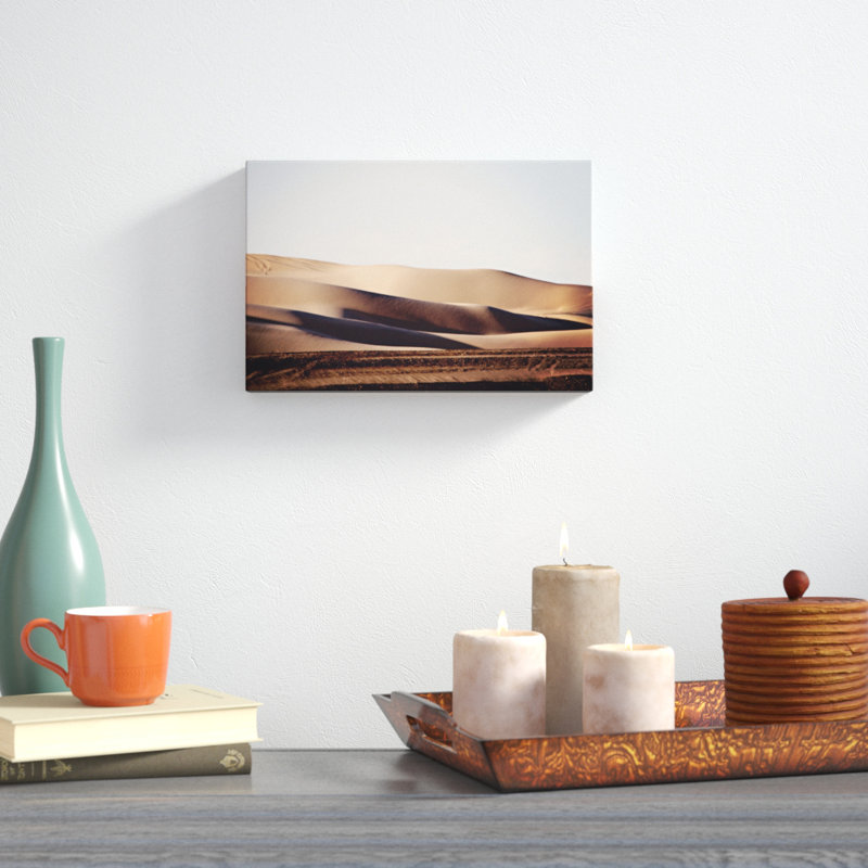 Sand Dunes II by Sylvia Coomes - Print on Canvas, Wrapped Canvas, 20cm H x 30cm W