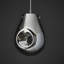 Raritan 1 - Light Chrome Teardrop Pendant-1097681242