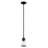 Derrick 1 - Light Matte Black Pendant