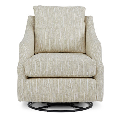 Upholstered Swivel Glider