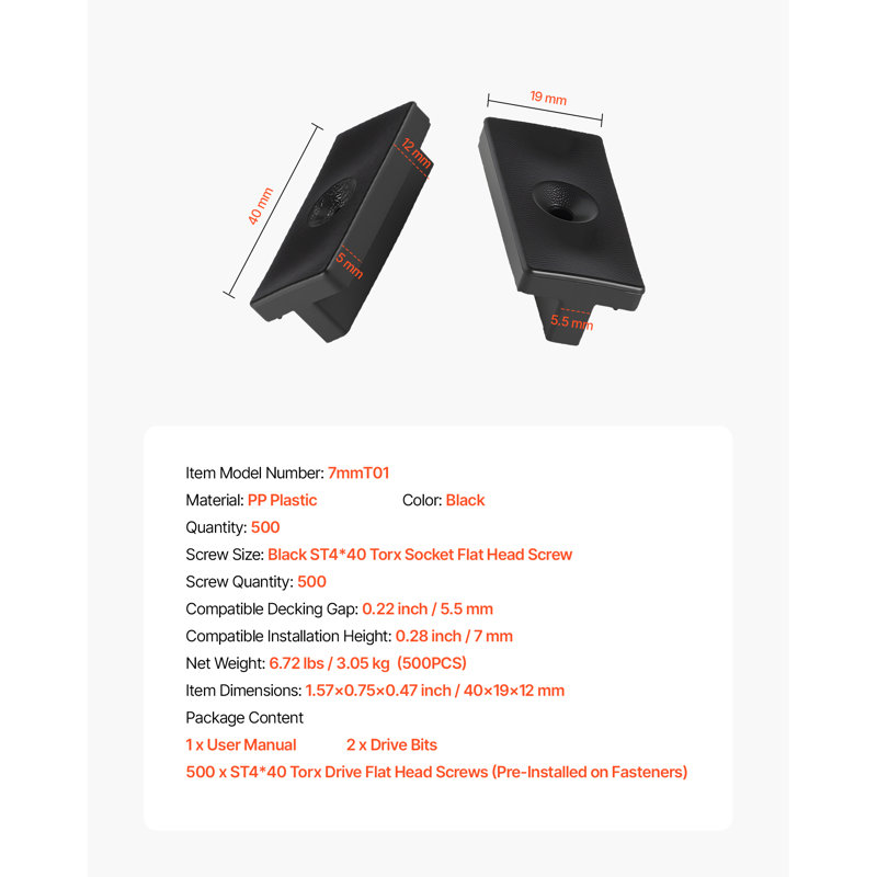 VEVOR Panel Accessory