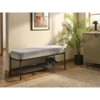 Shoe Bench Allishia Fabric