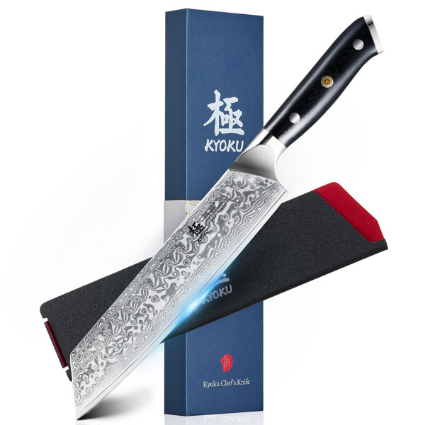 High End Japanese VG10 Damascus Steel Chef Knife Full Tang Kitchen