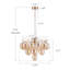 Lustre champagne Elodie