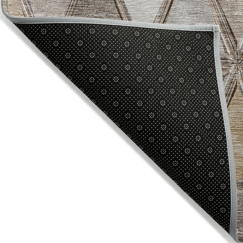 Tapis intérieur / extérieur Shivan avec envers antidérapant, Tapis de couloir 2 pi 3 po x 7 pi 6 po