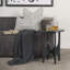 Table d'appoint Inda, noir mat | Métal, tables d'appoint, arrière-pays moderne | Moderne