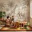 Papier peint safari, girafe, paysage de jungle-1612644101-1612644103