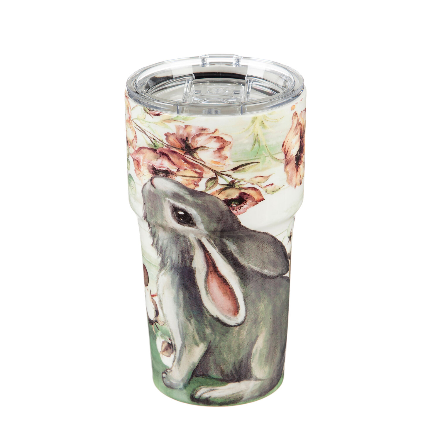 Bunny Tumbler, Rabbit Tumbler, Easter Tumbler, 20-ounce Insulated