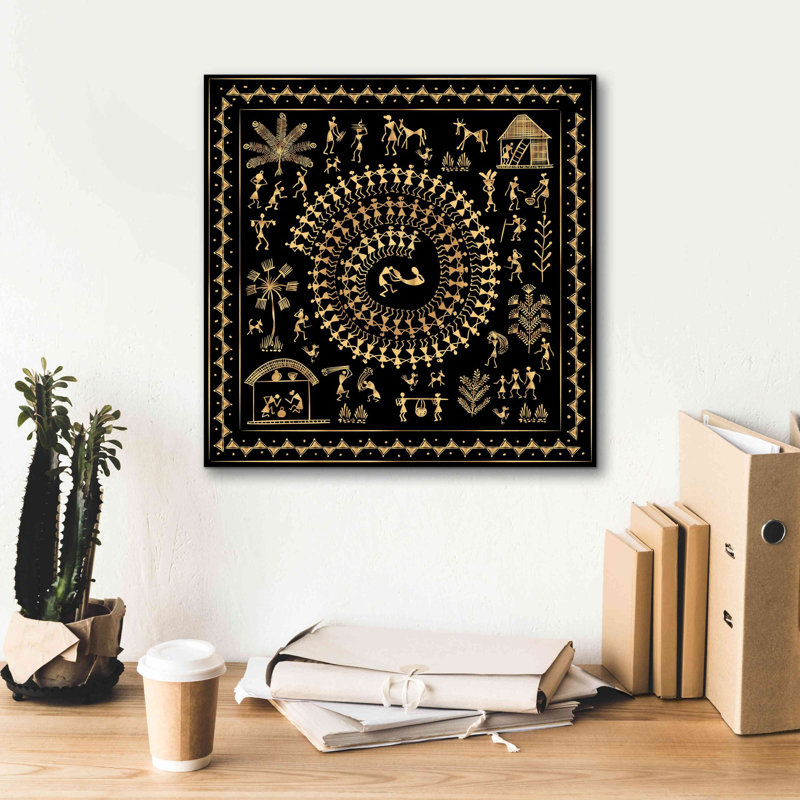 «Africania Converted» par Epic Portfolio, estampe numérique sur toile, H 18 po x l 18 po x P 0,75 po