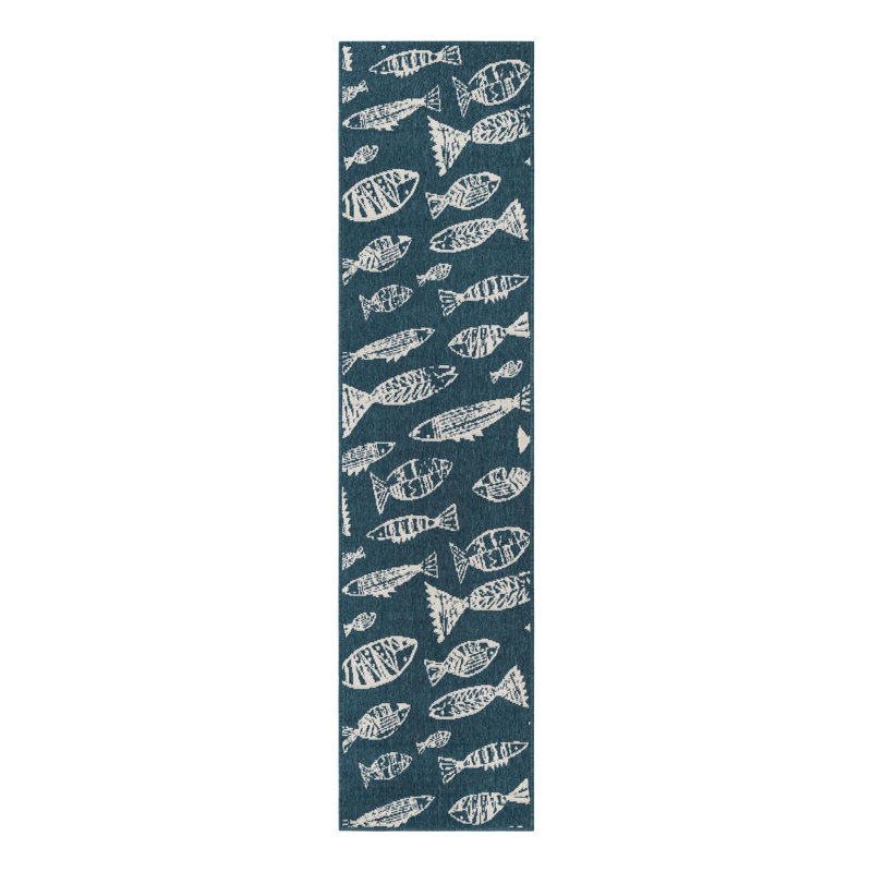 Tapis intérieur / extérieur d'extérieur Coastal, Tapis de couloir 2 pi x 8 pi