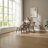 Mid-Century Modern Tufted Wingback Accent Chair with Ottoman, PU Leather Upholstered Armchair & Stool Set for Living Room, Bedroom-239938079