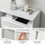 Aviannah Mid-Century Modern 2 - Drawer Nightstand With Built-In Charging Station And Legs And Open Shelf-626786359