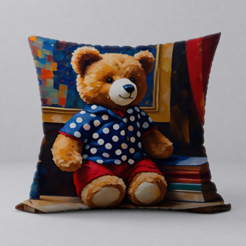 Reversible Throw Pillow