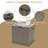 Costway 22'' W 30 Gallons Water Resistant Plastic Lockable-69496522
