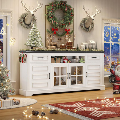 Sikes TV Stand for TVs up to 75" 