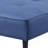 Blue Adjustable Sofa With Ottoman