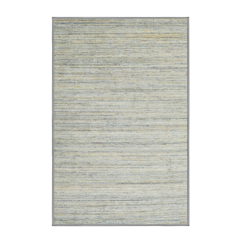Tapis gris zone contemporaine, Rectangle 5 pi x 7 pi