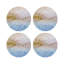 Mosaico Vegan Leather Round Pebble Placemat-134075729