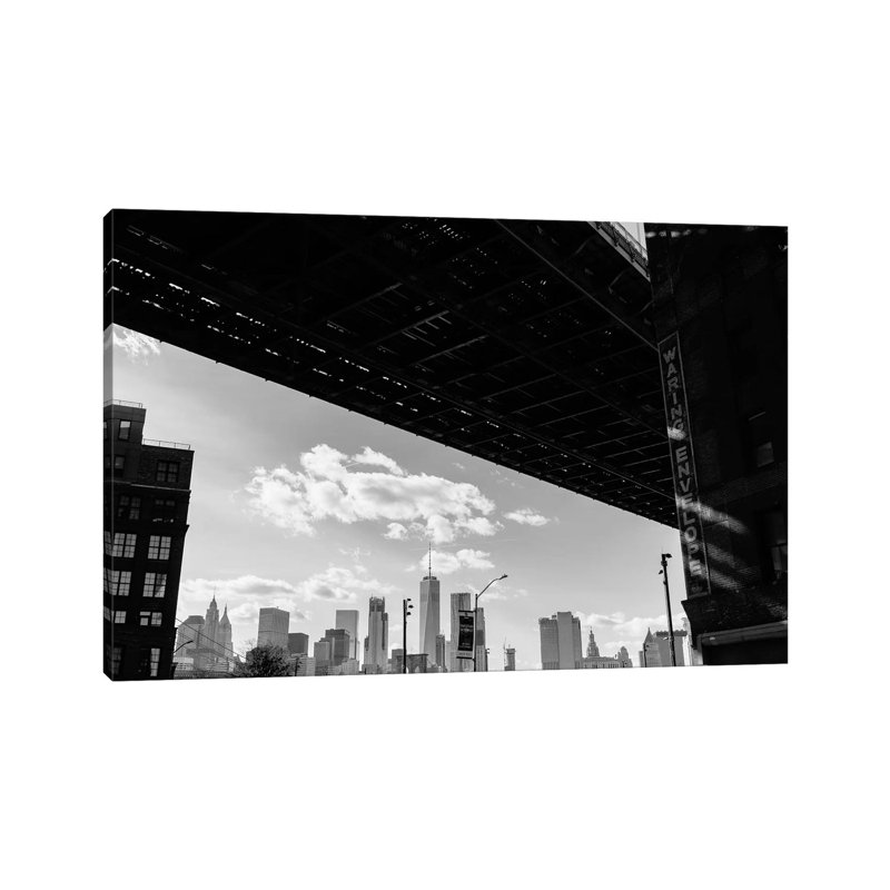 Dumbo Brooklyn IV by Bethany Young - Print on Canvas, 45.72cm H x 66.04cm W x 3.81cm D, Wrapped Canvas