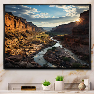 Canyon Canyon III sur toile